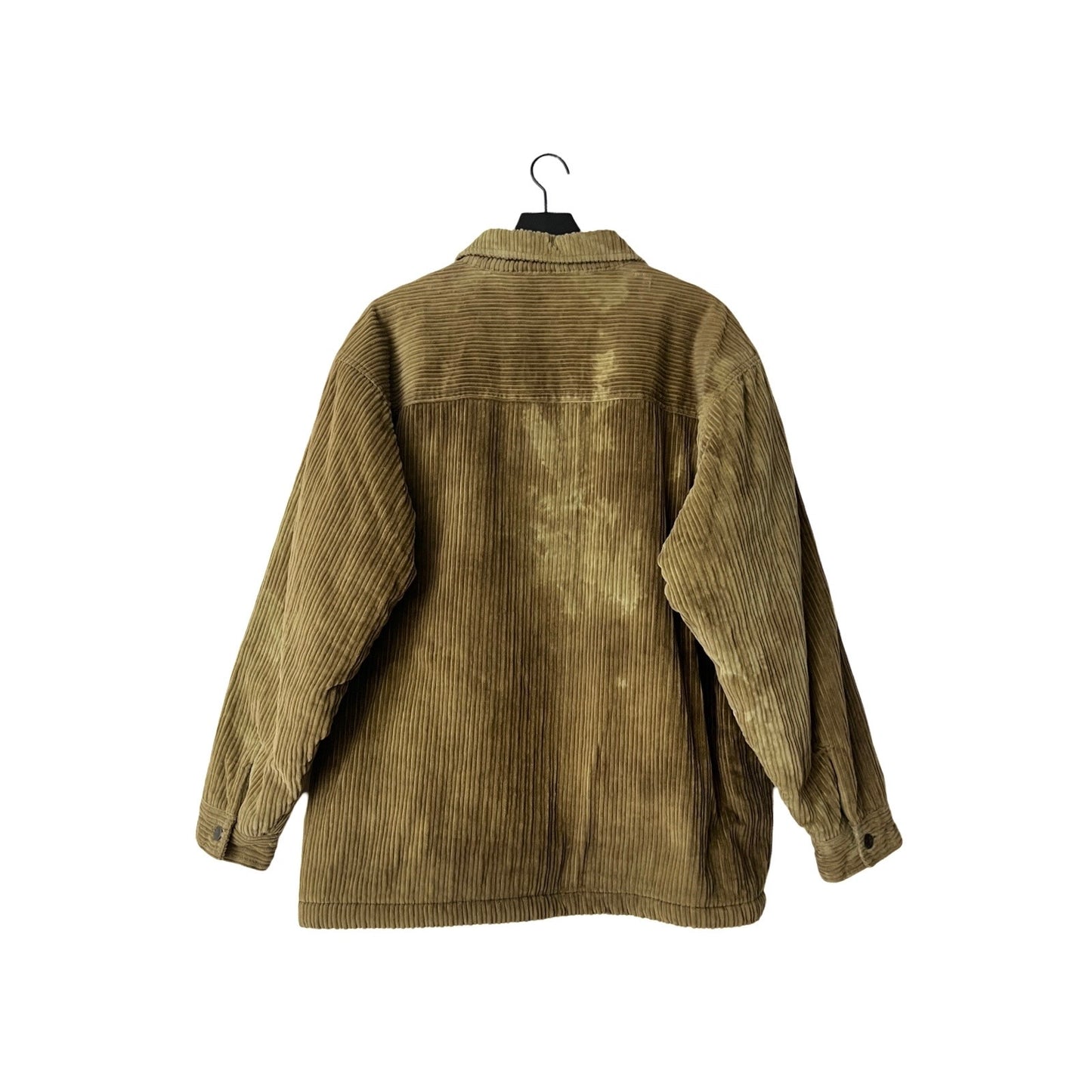 Vintage Corduroy Fleece-Lined Oversized Shacket in Antiqua / LARGE (also fits XL)