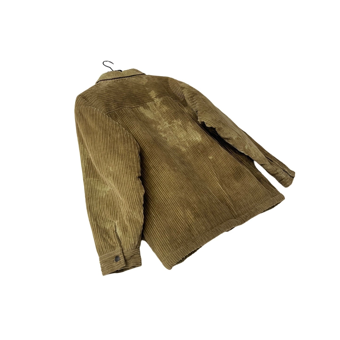 Vintage Corduroy Fleece-Lined Oversized Shacket in Antiqua / LARGE (also fits XL)