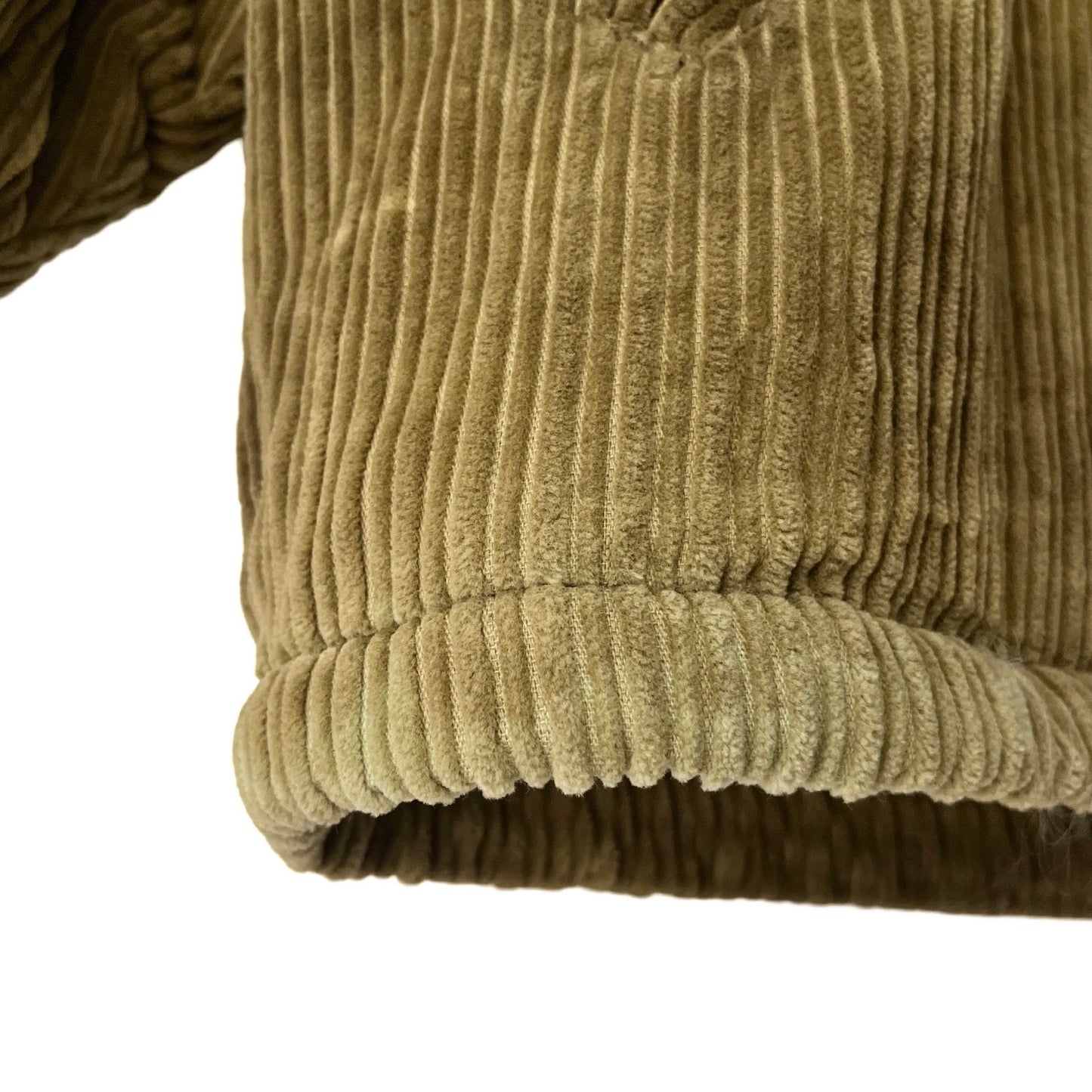 Vintage Corduroy Fleece-Lined Oversized Shacket in Antiqua / LARGE (also fits XL)