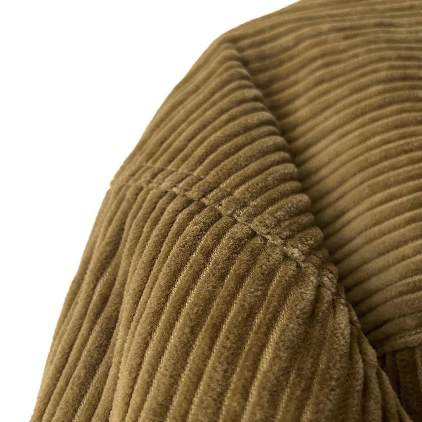 Vintage Corduroy Fleece-Lined Oversized Shacket in Antiqua / LARGE (also fits XL)
