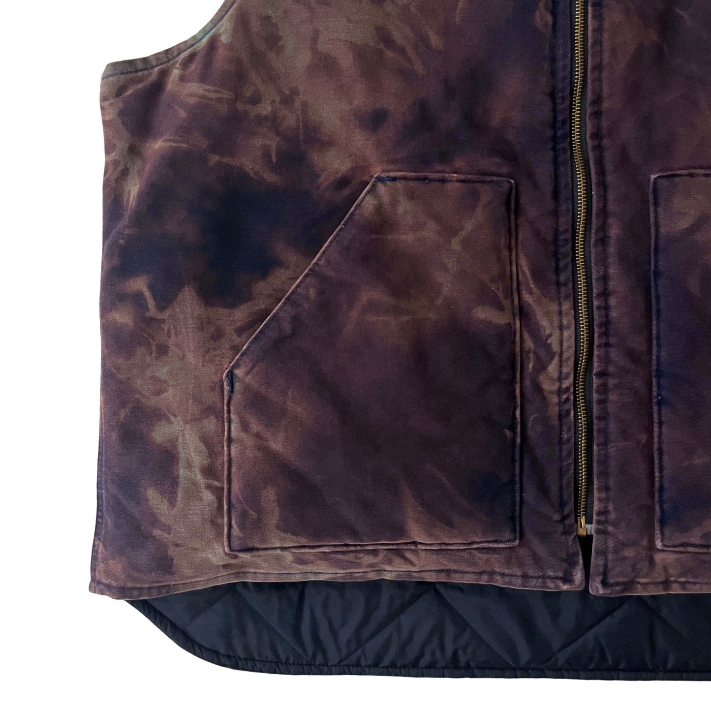 Carhartt Insulated Canvas Vest in Amethyst / XXL