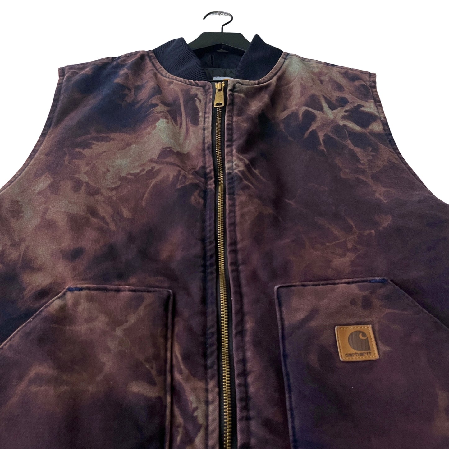 Carhartt Insulated Canvas Vest in Amethyst / XXL