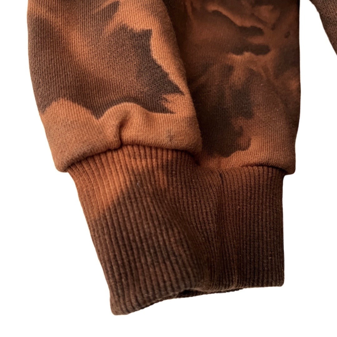 AMIRI Terry Cotton Logo Hoodie in Forge / LARGE