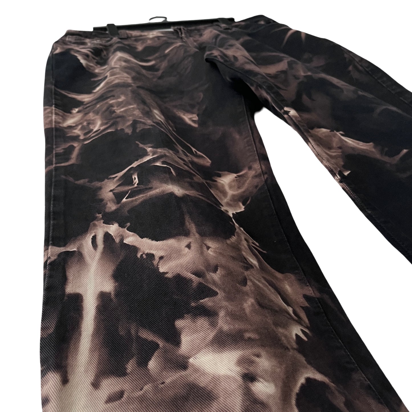 Versace Relaxed Denim Jeans in Petrified / 38" x 34"
