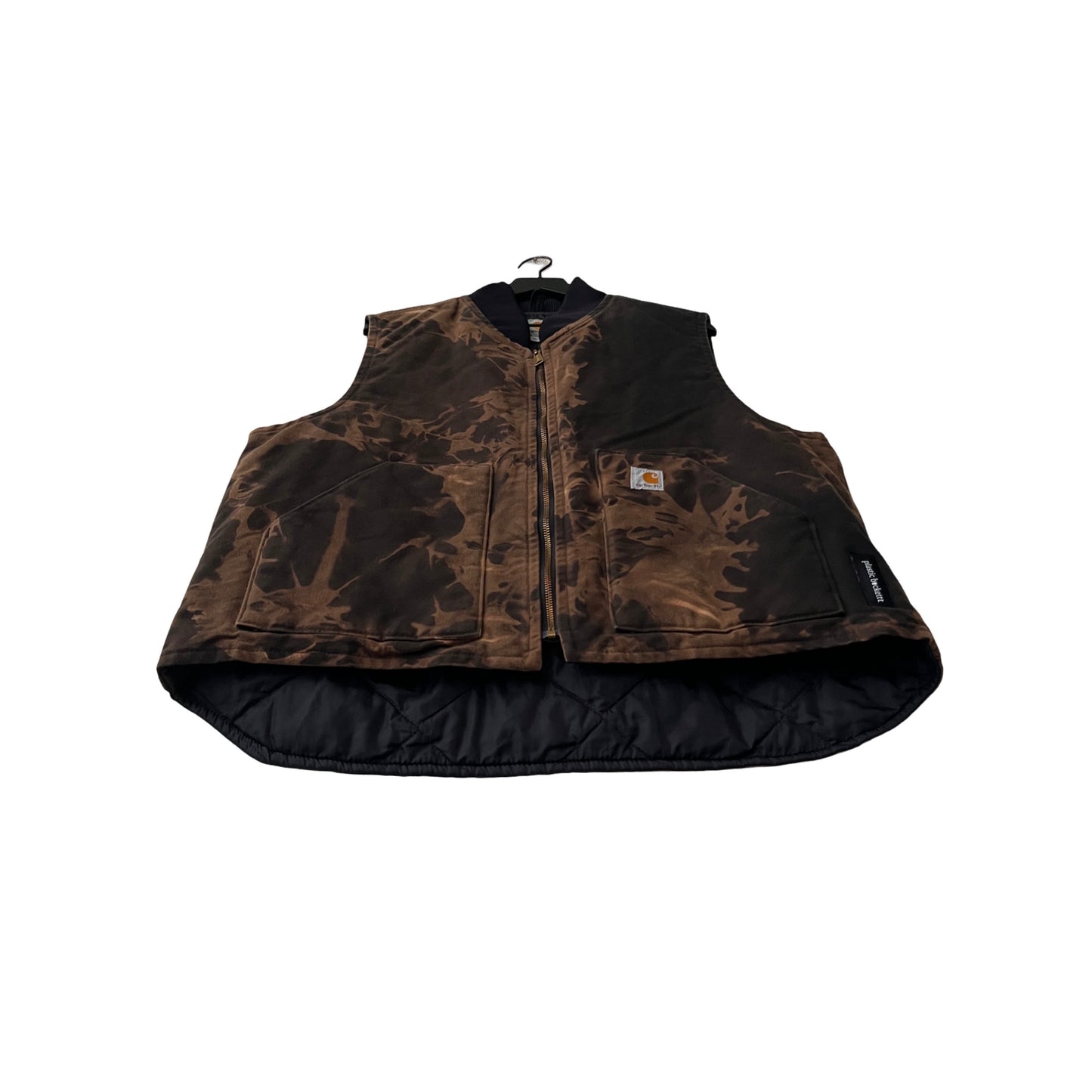 Carhartt Insulated Canvas Vest in High Desert / X-LARGE