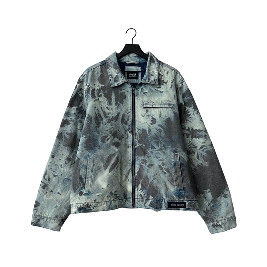 Denim Quilted Workwear Jacket in Tundra / LARGE