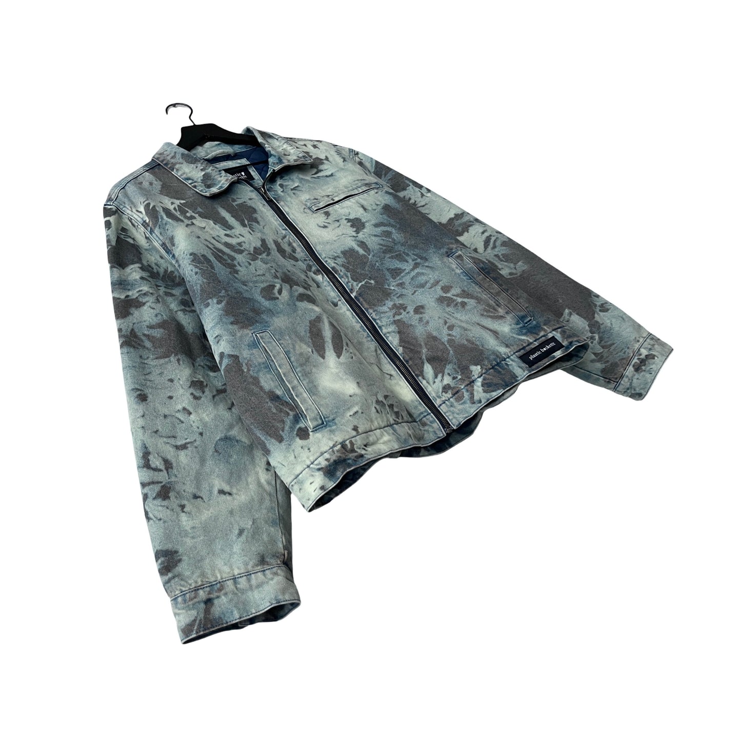 Denim Quilted Workwear Jacket in Tundra / LARGE