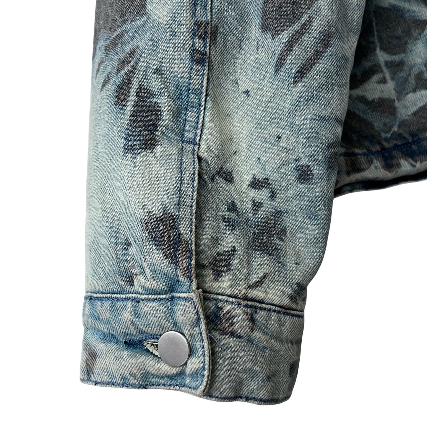 Denim Quilted Workwear Jacket in Tundra / LARGE