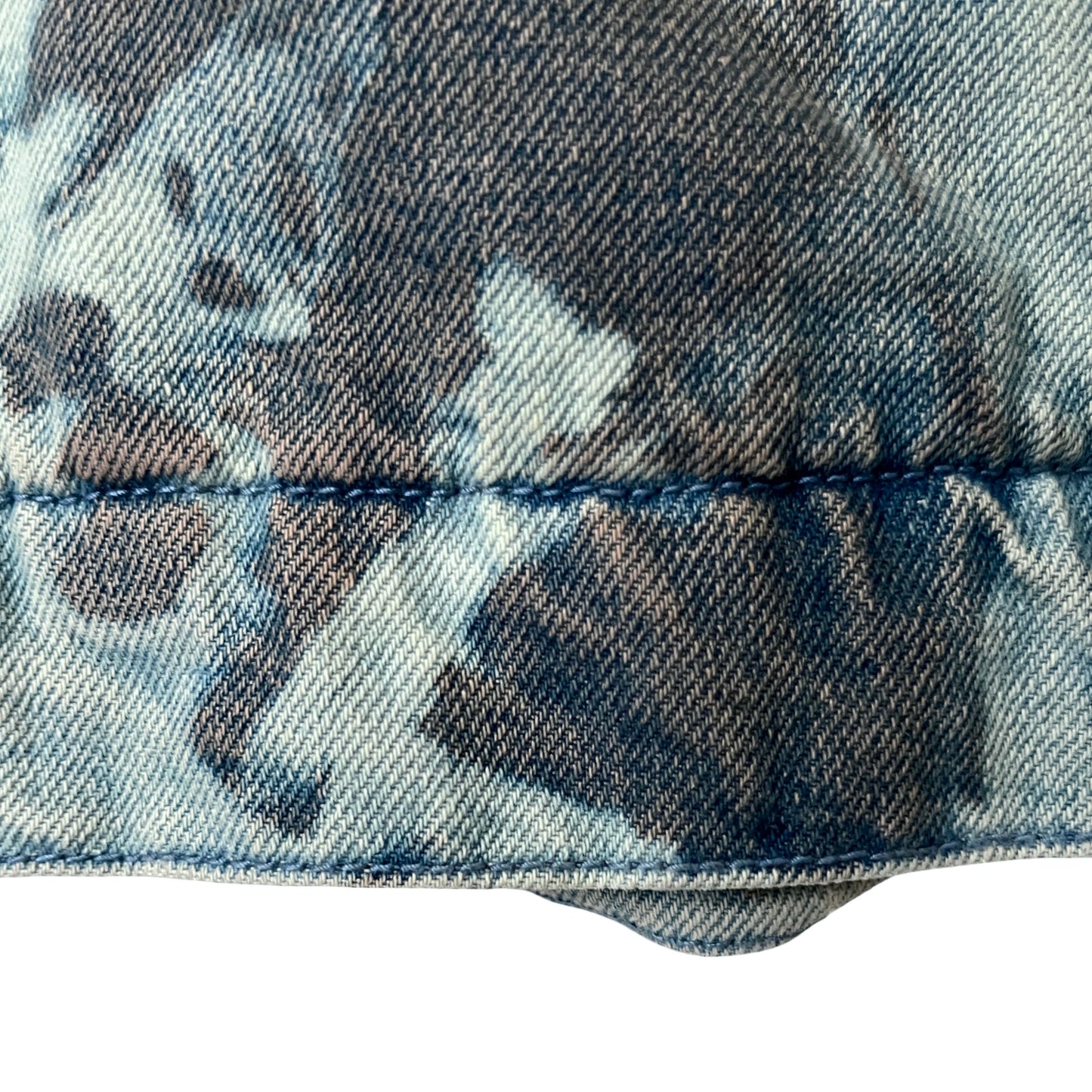 Denim Quilted Workwear Jacket in Tundra / LARGE