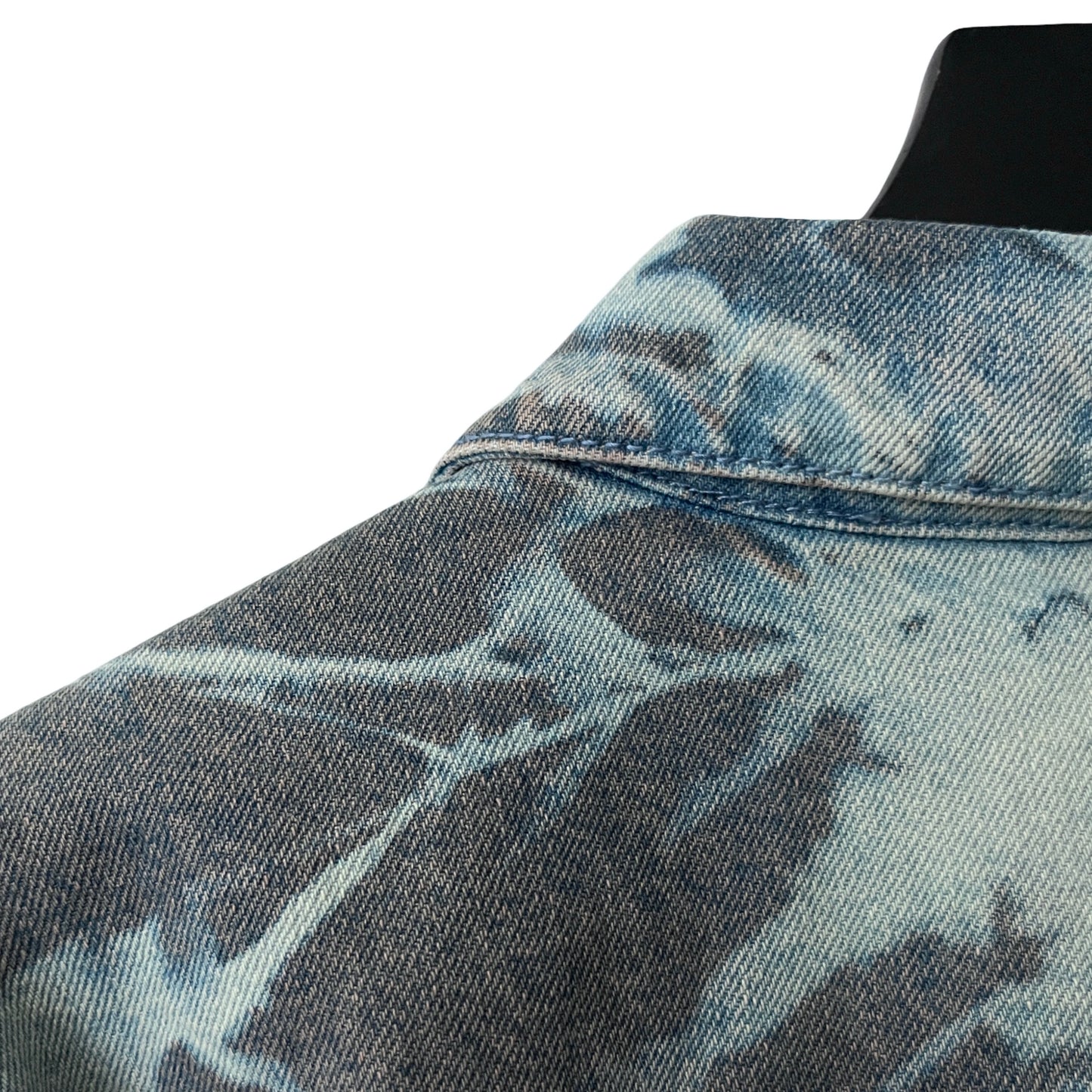 Denim Quilted Workwear Jacket in Tundra / LARGE