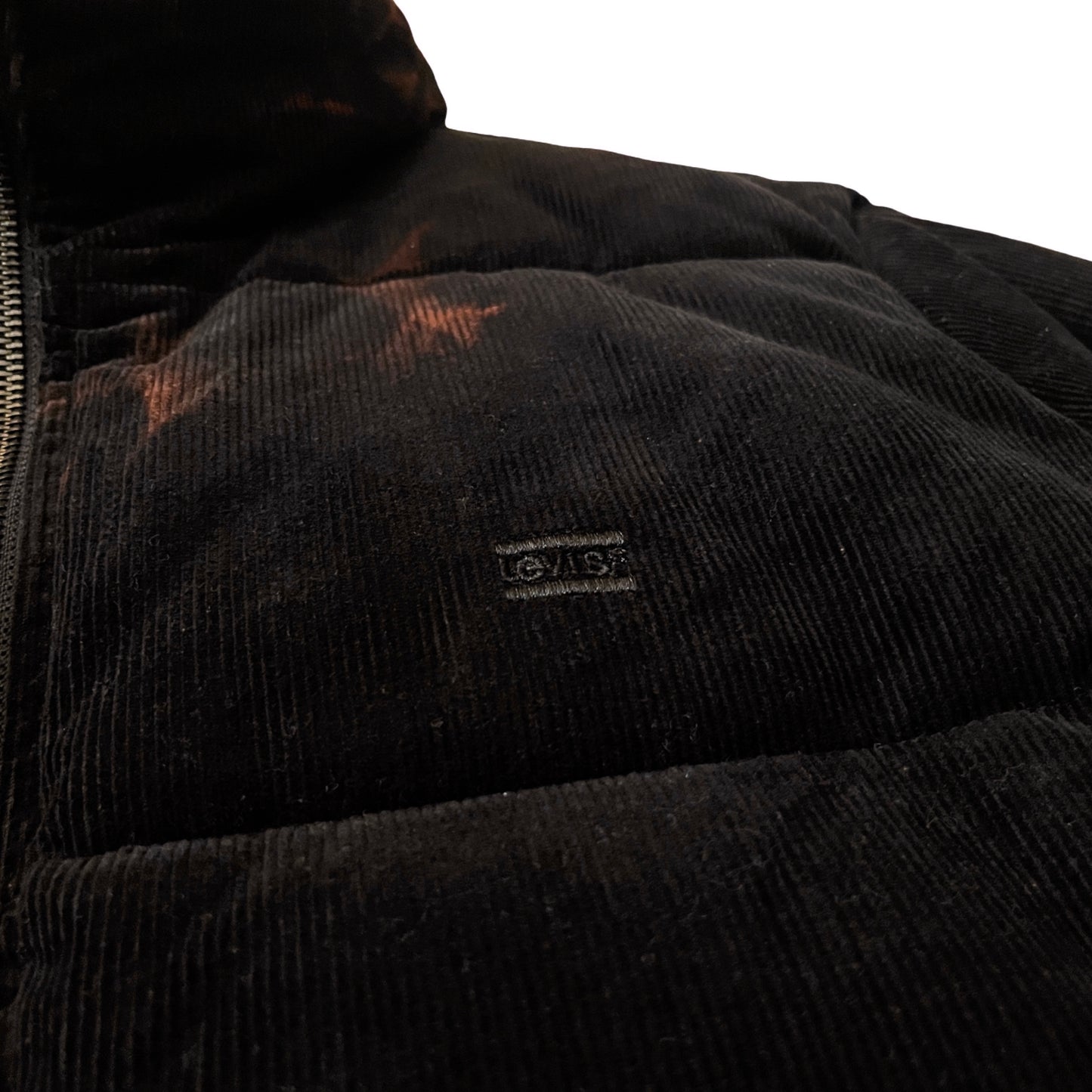 Levi's Corduroy Puffer Jacket in Embers / LARGE (Women)