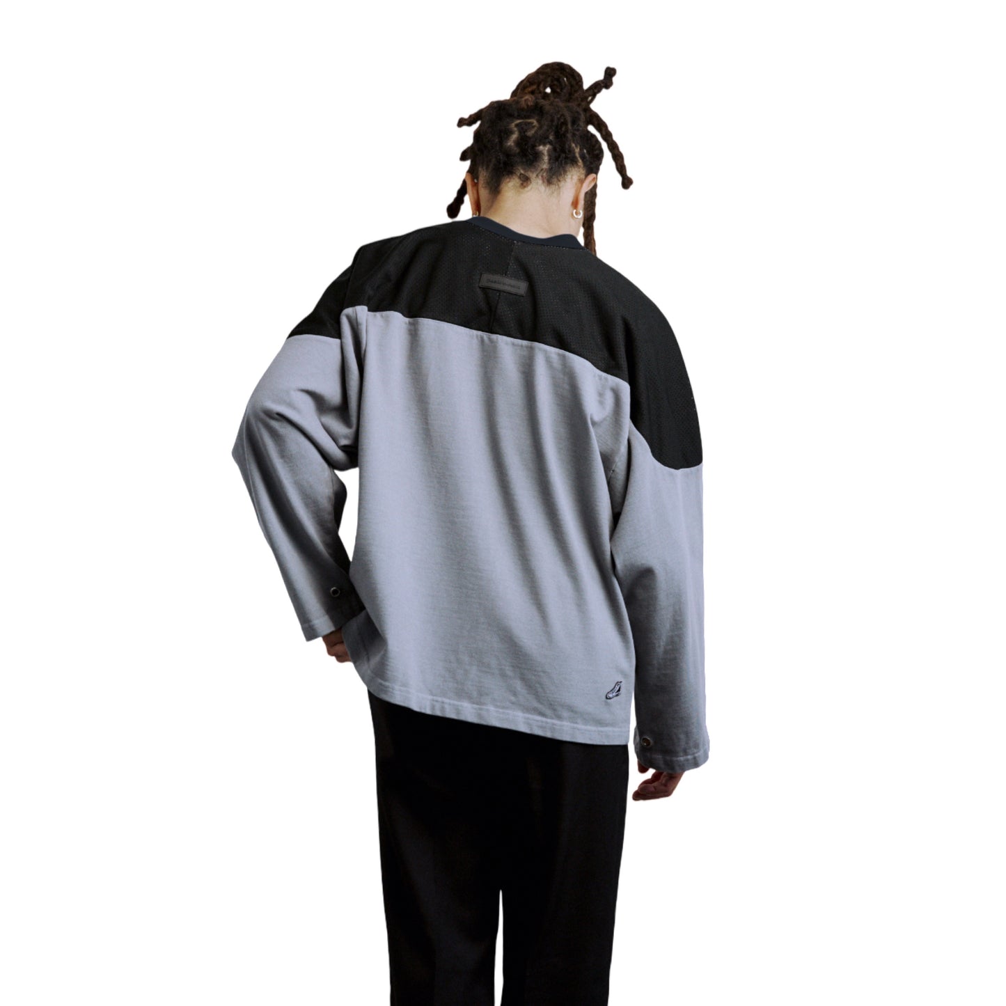 Ambition Oversized Pullover Jersey in Shale / SMALL - XXL