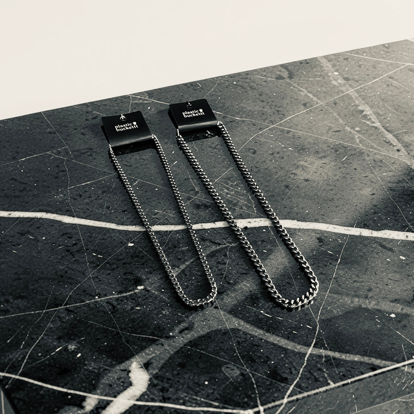 Forge Neck Chain in Stainless Steel / MULTIPLE SIZES