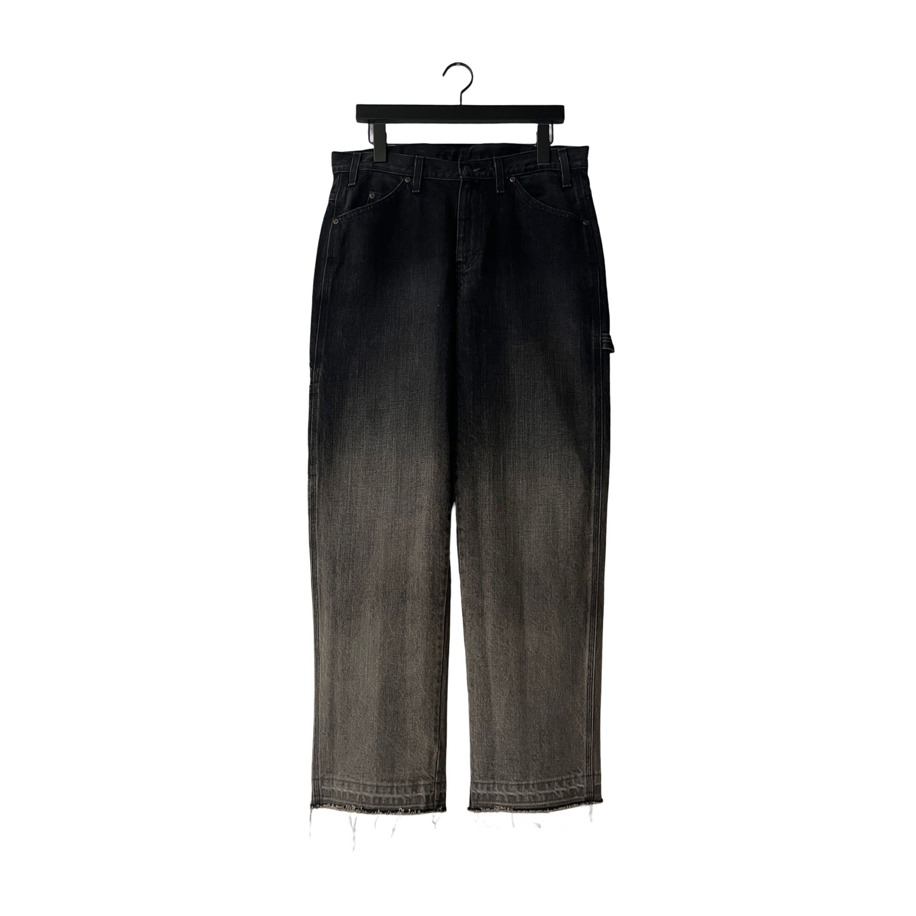 Dickies Durable Triple Stitch Denim Carpenter Pants in Cinder / 32