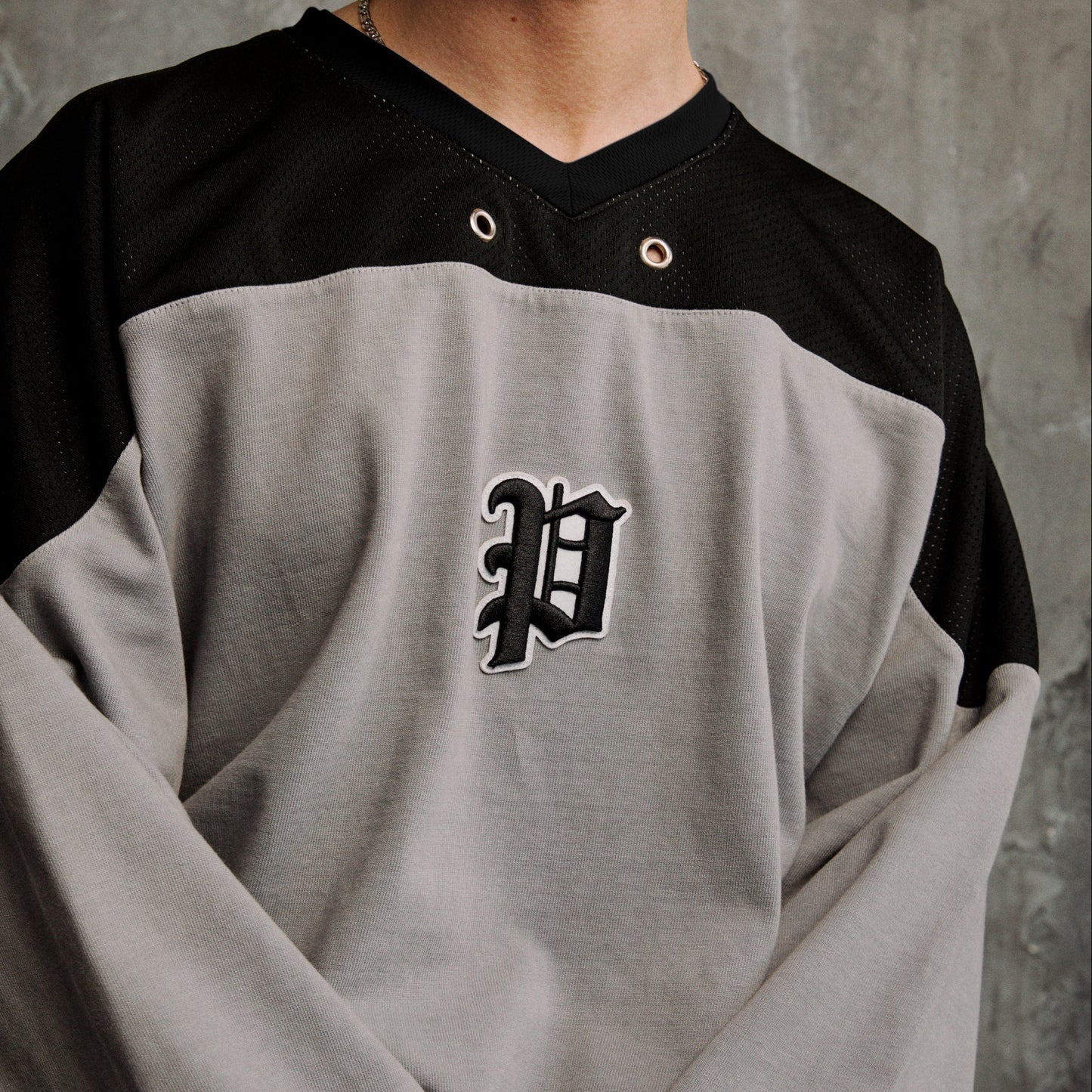 Ambition Oversized Pullover Jersey in Shale / SMALL - XXL