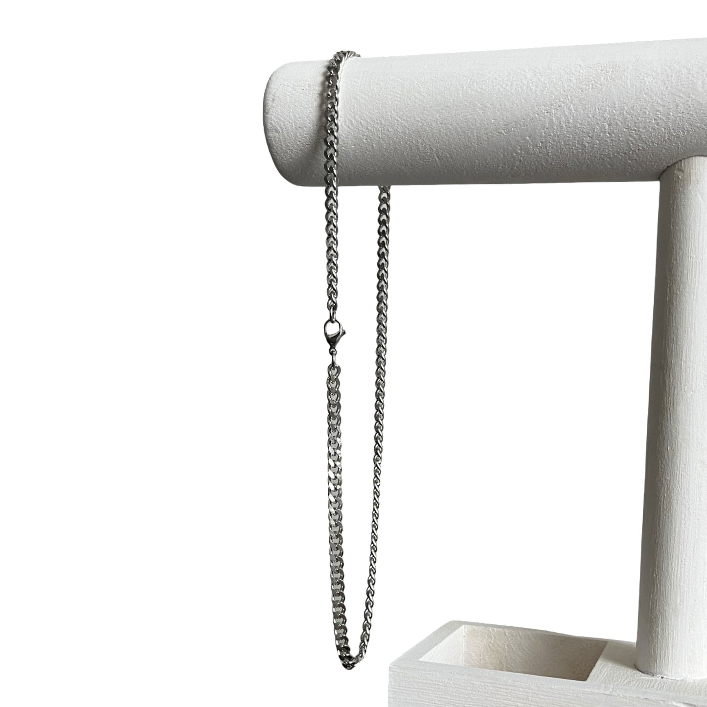 Forge Neck Chain in Stainless Steel / MULTIPLE SIZES