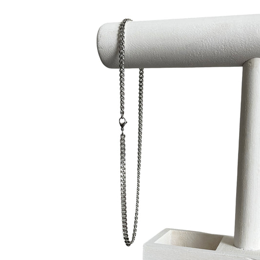 Forge Neck Chain in Stainless Steel / MULTIPLE SIZES
