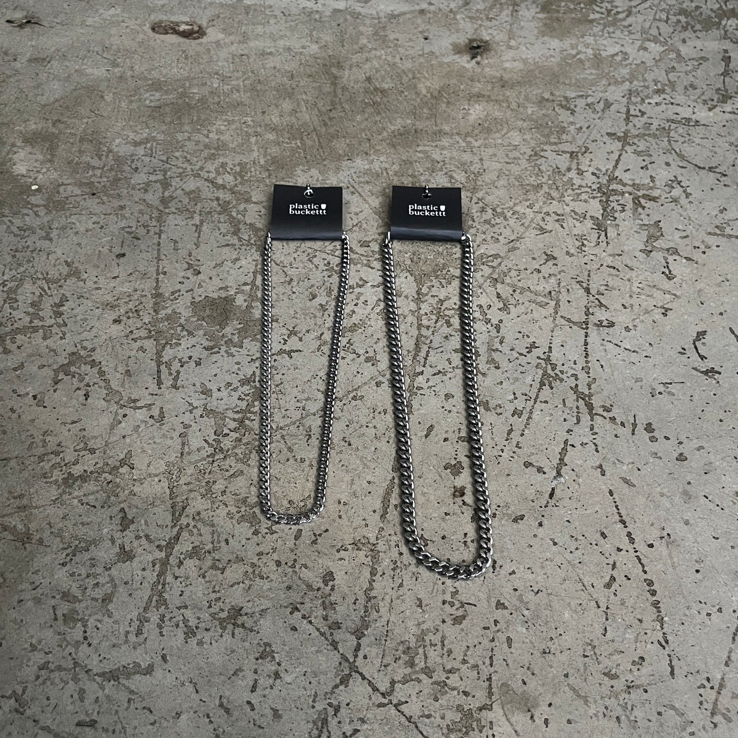 Forge Neck Chain in Stainless Steel / MULTIPLE SIZES