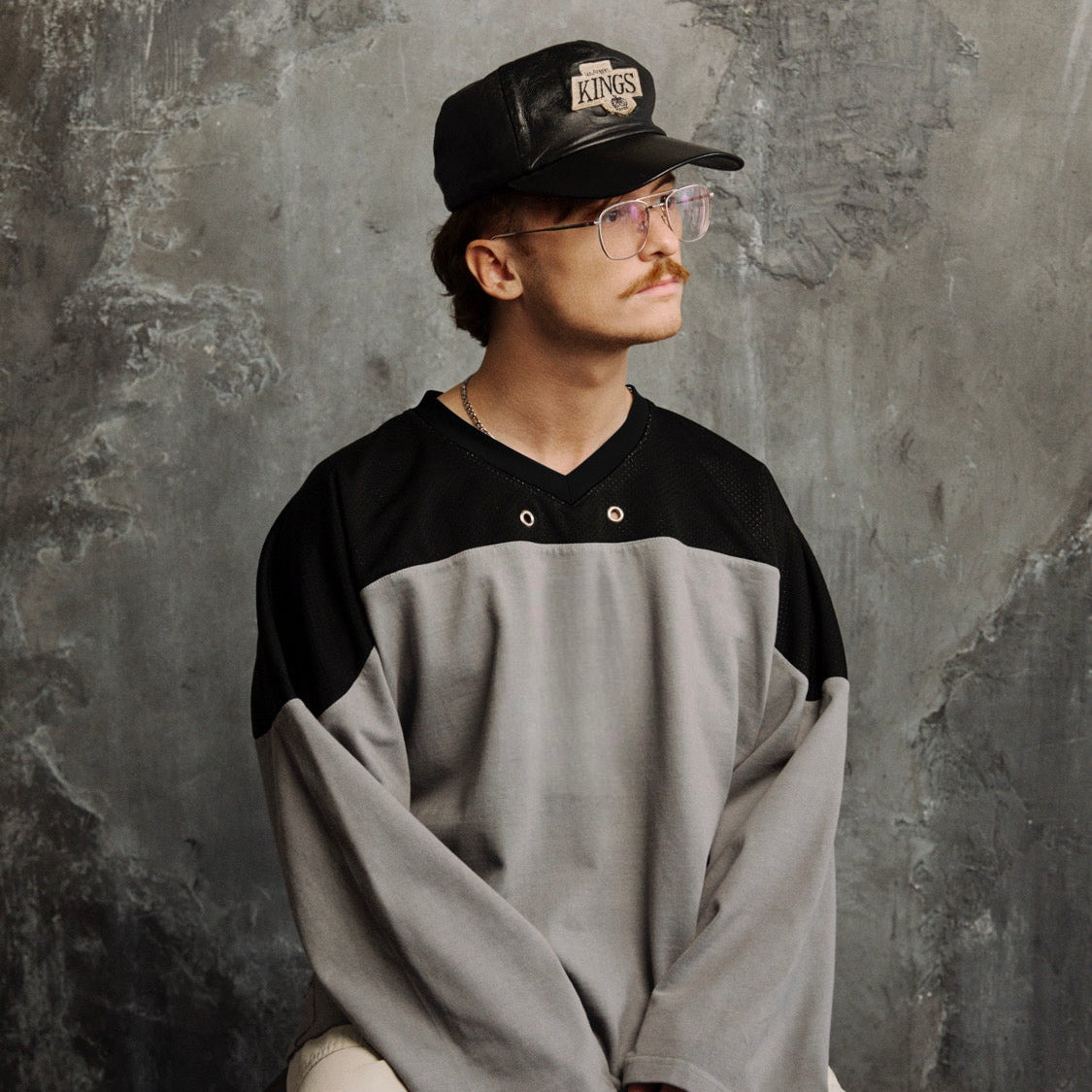 Ambition Pullover Jersey in Shale / SMALL - XL
