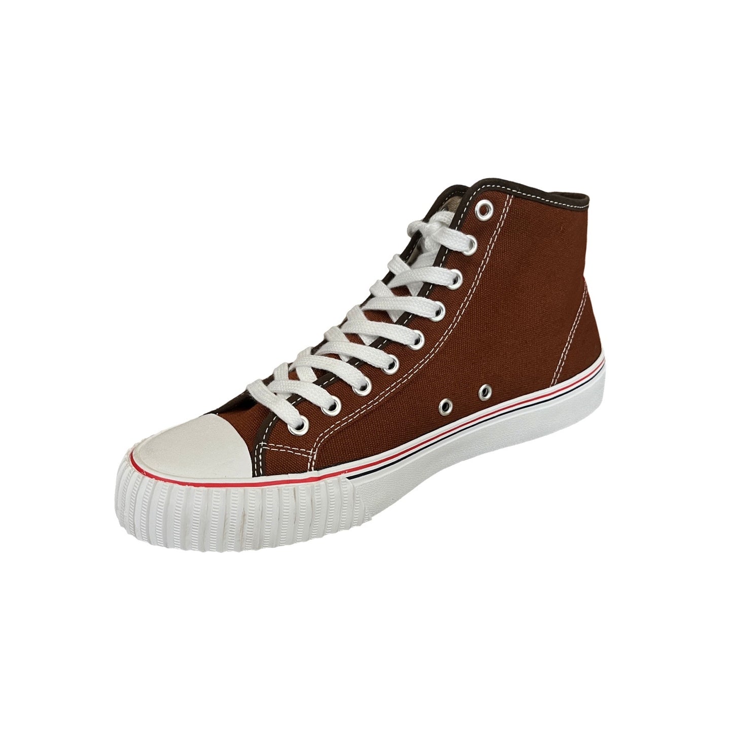 PF Flyers High Top Sneakers in Cedarwood / 10.0 M, 11.5 W