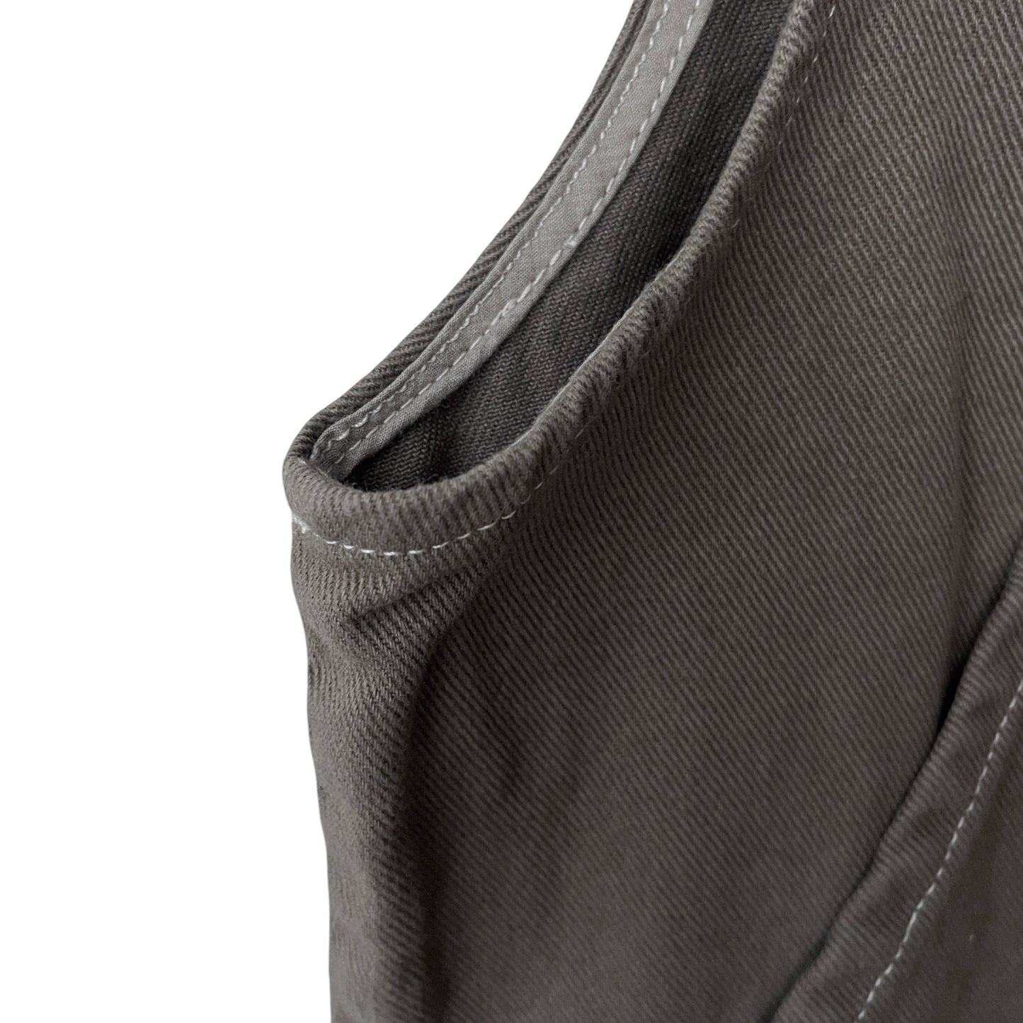 Canvas Utility Chore Vest in Stone / LARGE