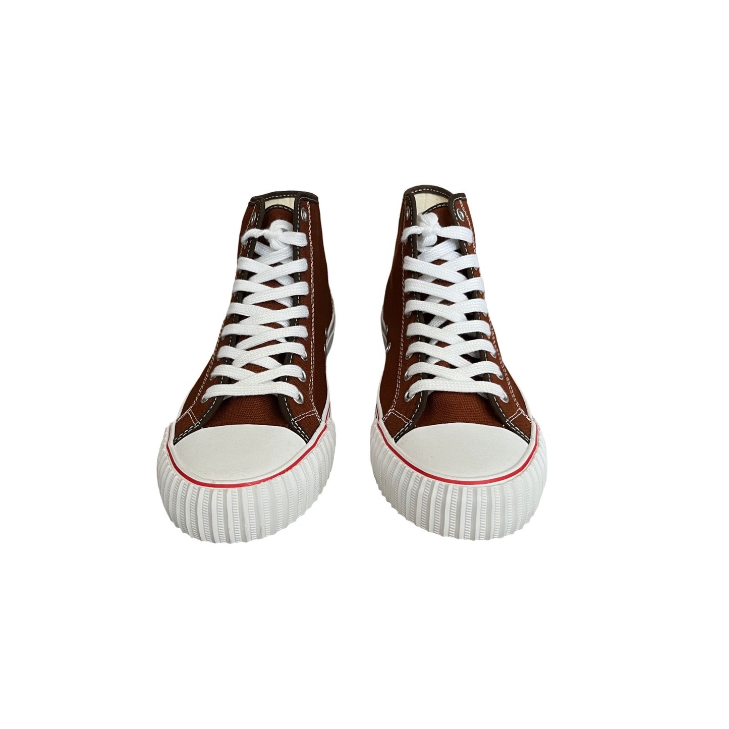 PF Flyers High Top Sneakers in Cedarwood / 10.0 M, 11.5 W