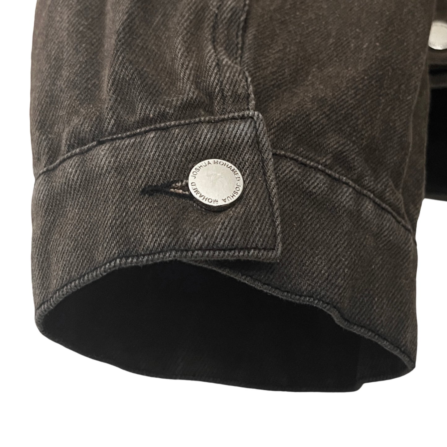 Joshua Mohamed Unity Denim Trucker Jacket in Fume / SMALL