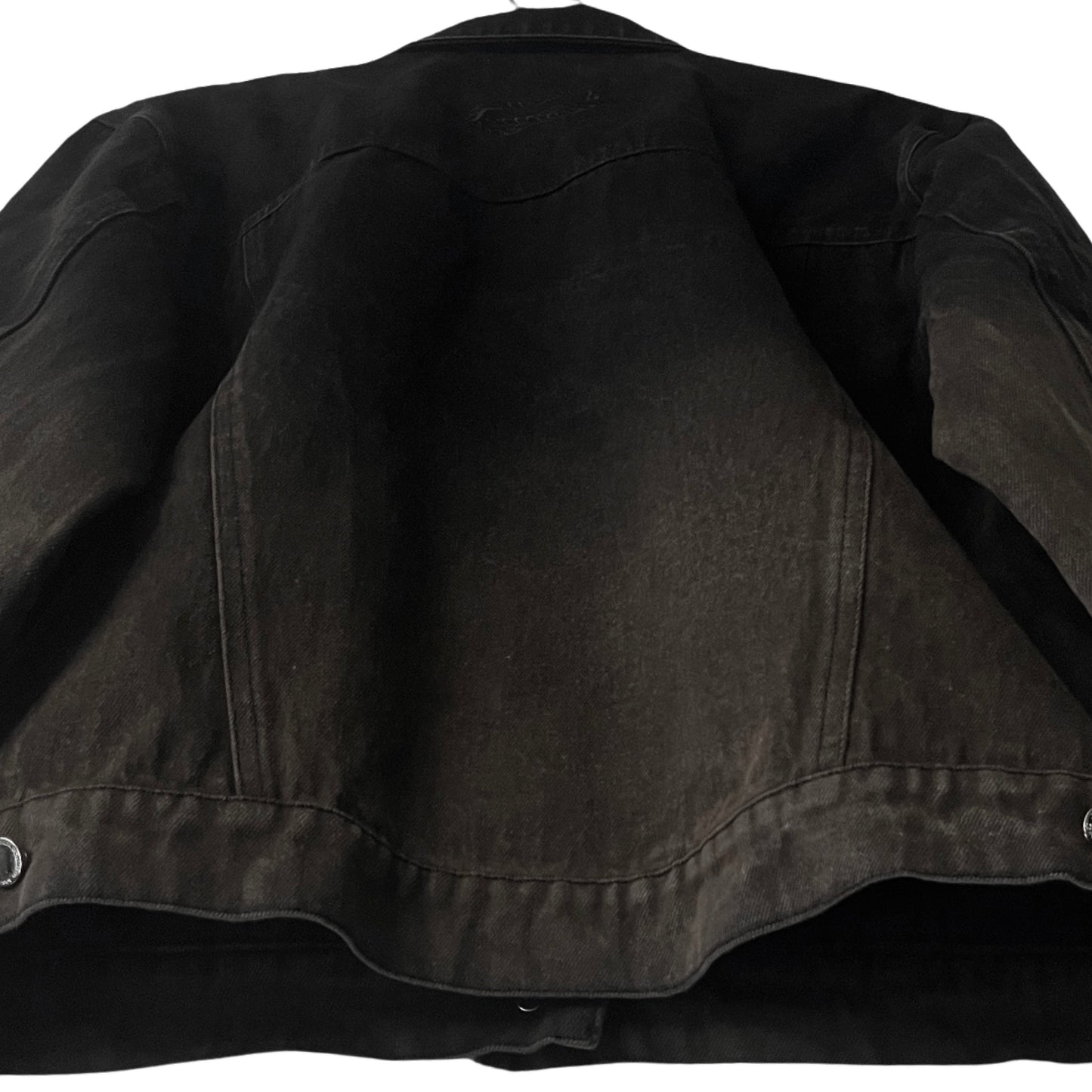 Joshua Mohamed Unity Denim Trucker Jacket in Fume / SMALL