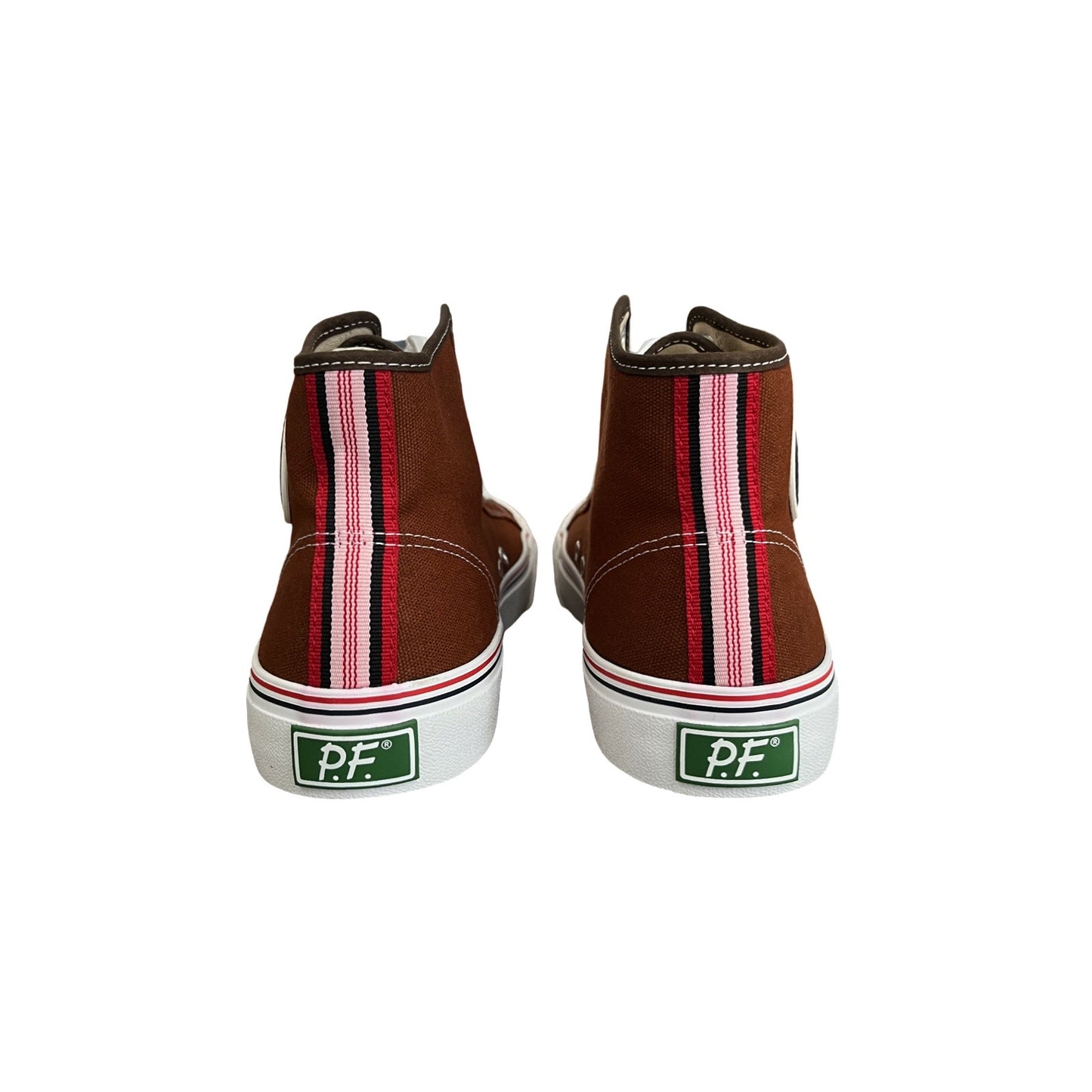 PF Flyers High Top Sneakers in Cedarwood / 10.0 M, 11.5 W