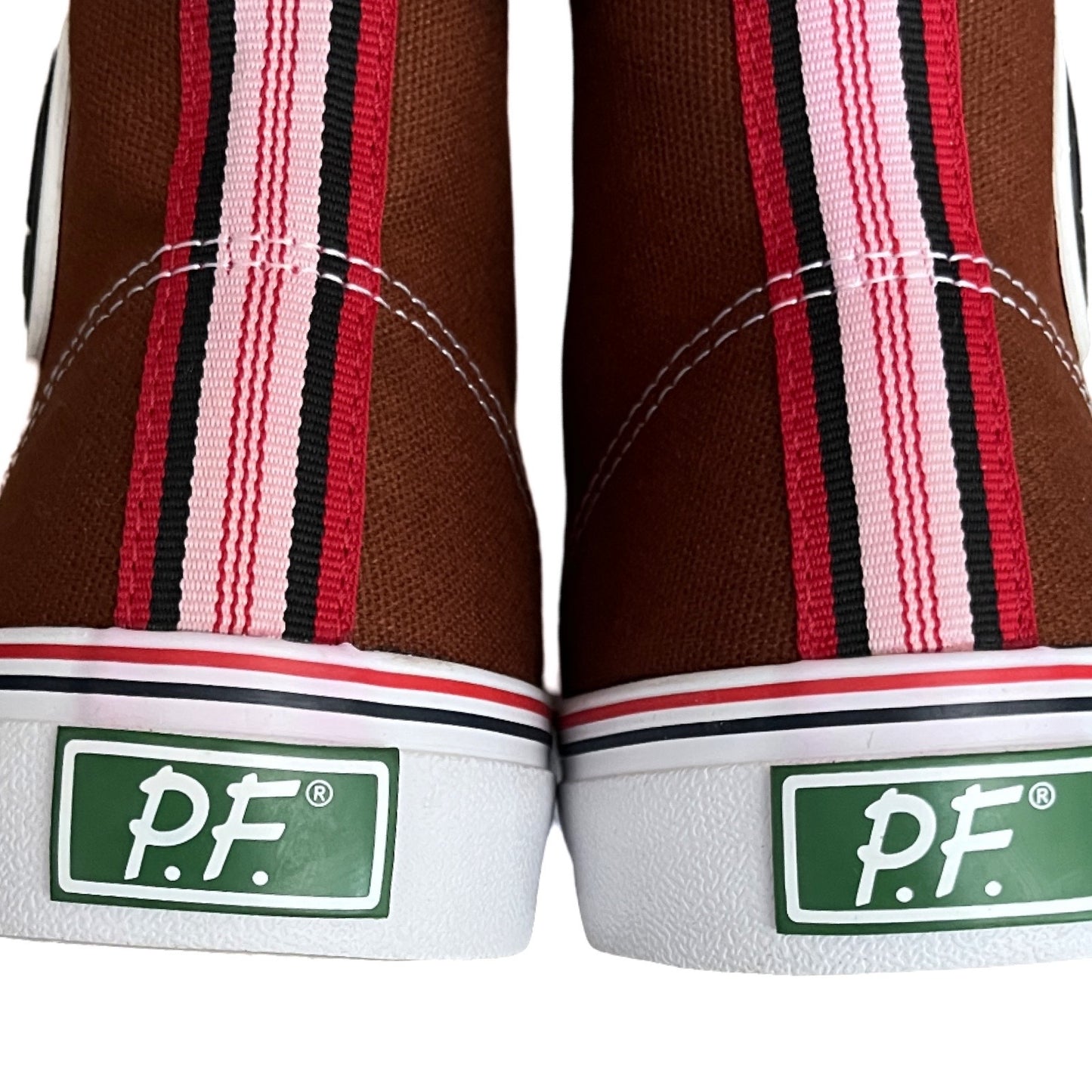 PF Flyers High Top Sneakers in Cedarwood / 10.0 M, 11.5 W