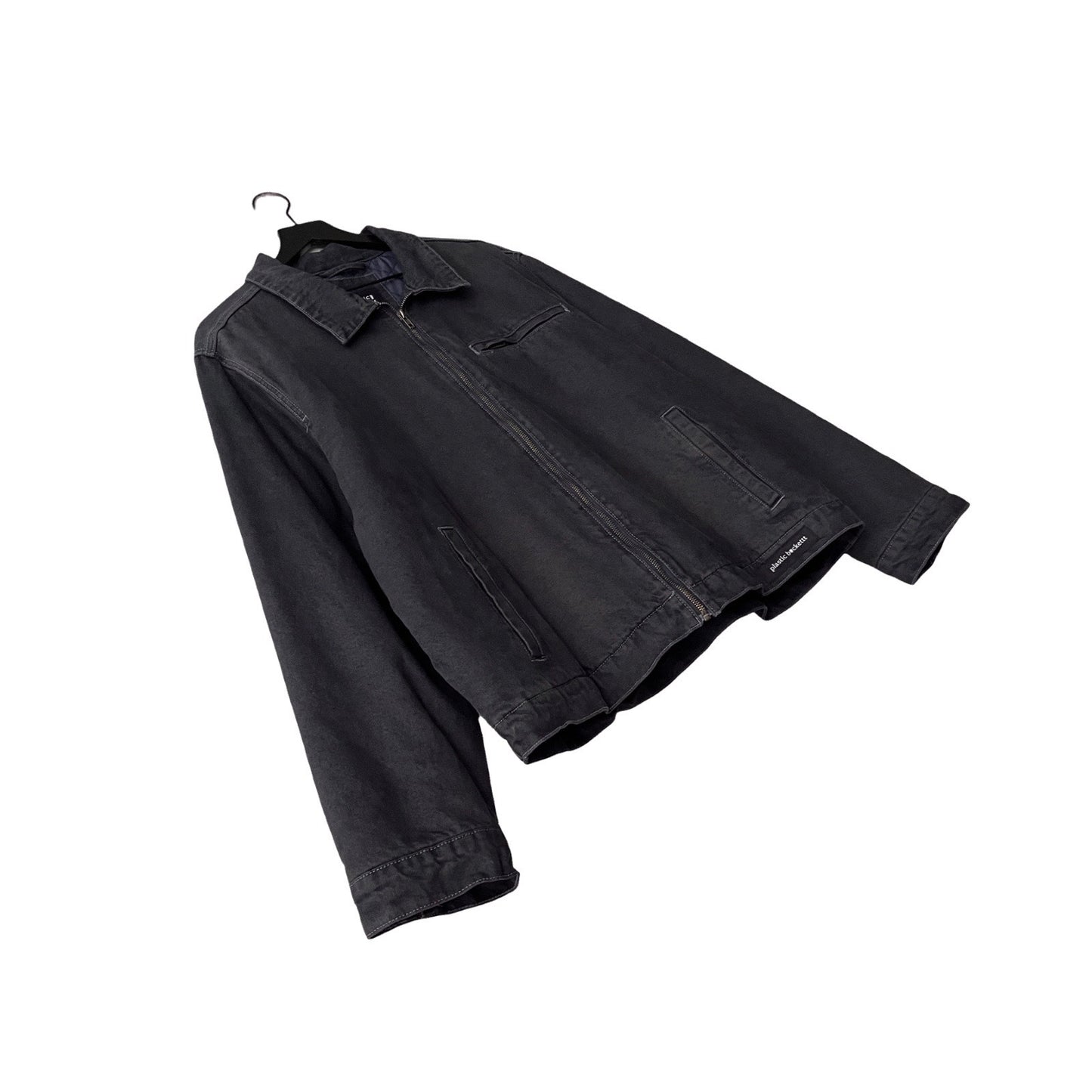 Denim Quilted Workwear Jacket in Atlantic / LARGE