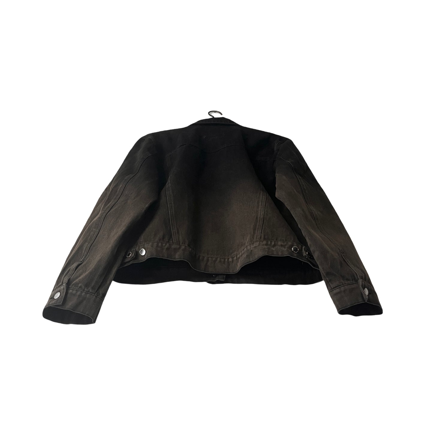 Joshua Mohamed Unity Denim Trucker Jacket in Fume / SMALL