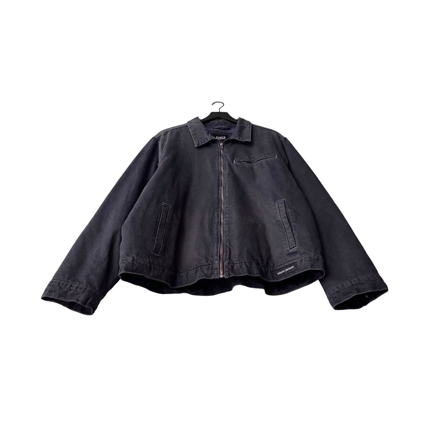 Denim Quilted Workwear Jacket in Atlantic / LARGE
