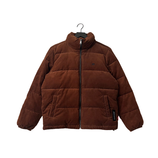 Levi's Corduroy Puffer Jacket in Cedar / MEDIUM