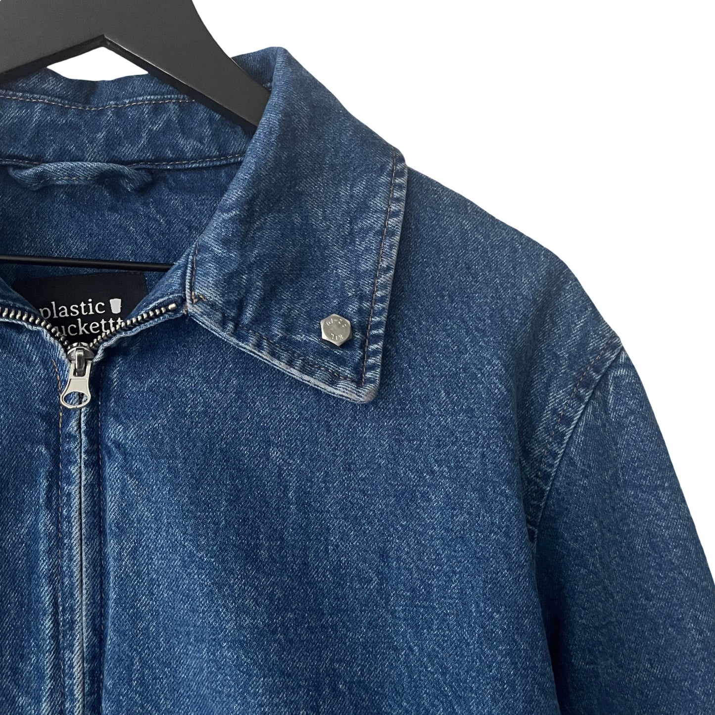 Bolted Jean Jacket in Tidepool / MEDIUM