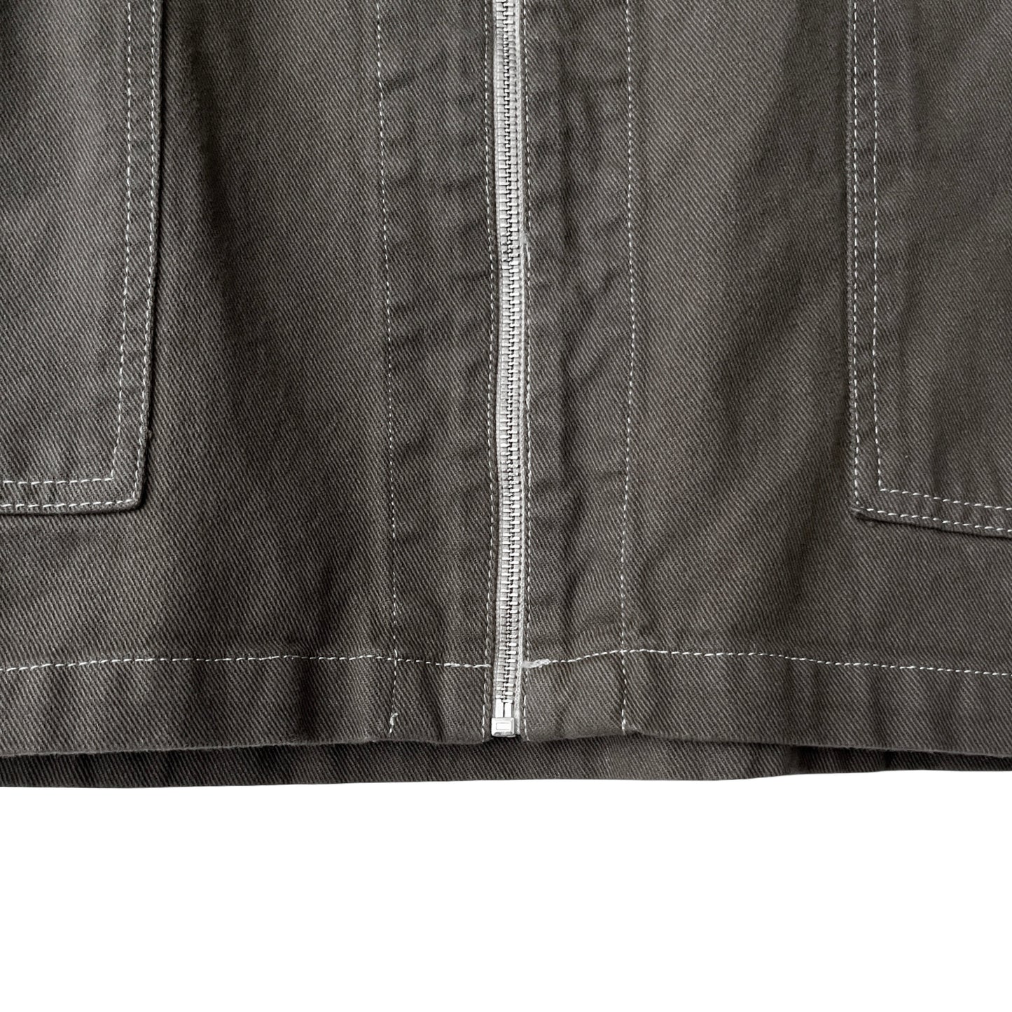 Canvas Utility Chore Vest in Stone / LARGE