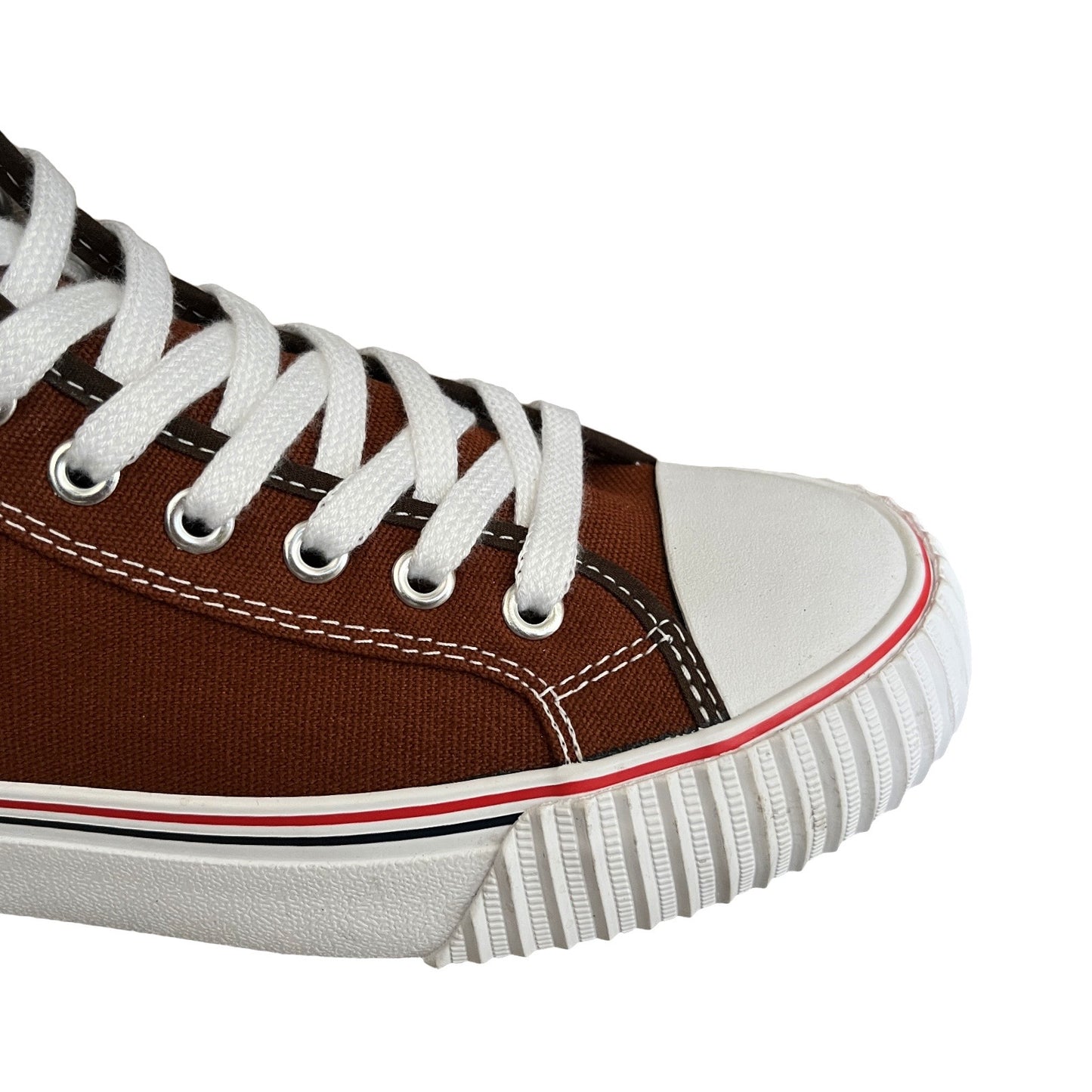 PF Flyers High Top Sneakers in Cedarwood / 10.0 M, 11.5 W