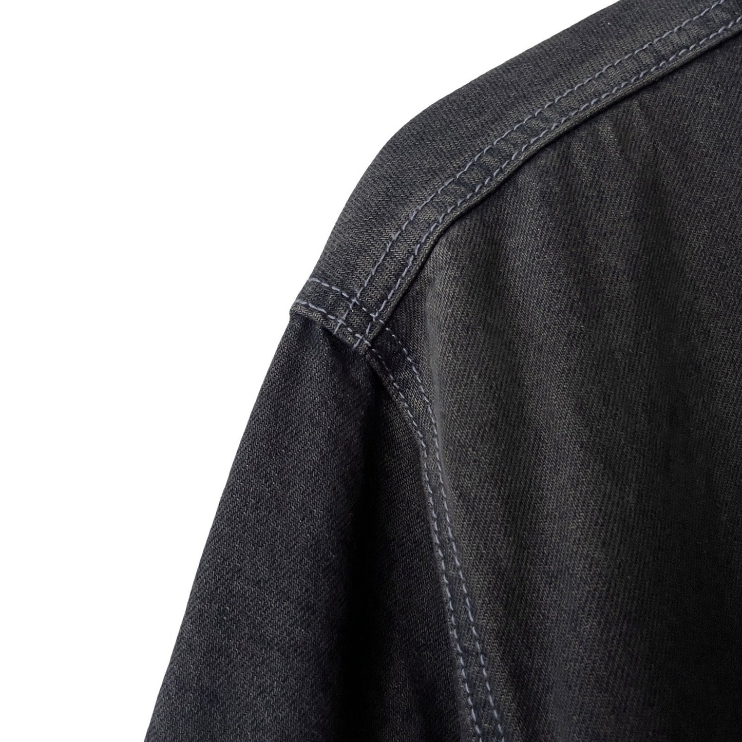Denim Quilted Workwear Jacket in Atlantic / LARGE