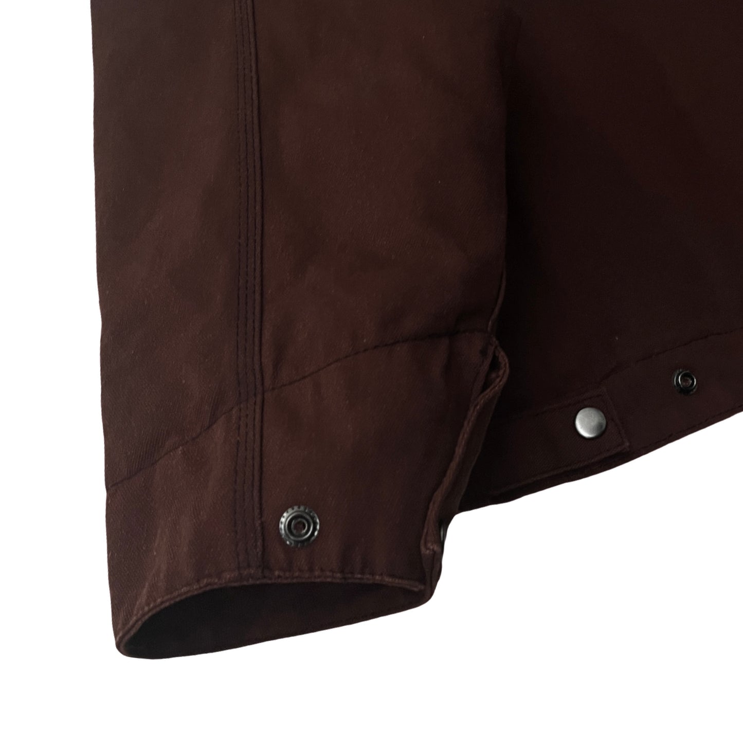 Insulated Canvas Work Jacket w/Corduroy Collar in Singe / LARGE