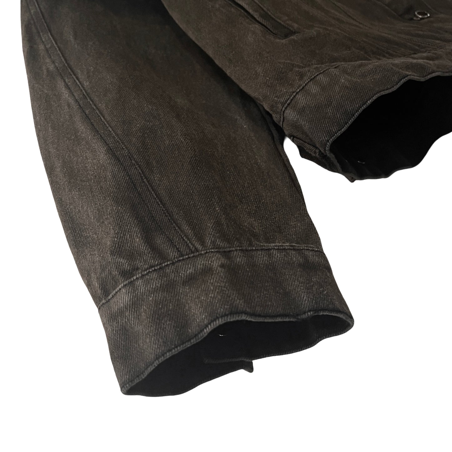 Joshua Mohamed Unity Denim Trucker Jacket in Fume / SMALL