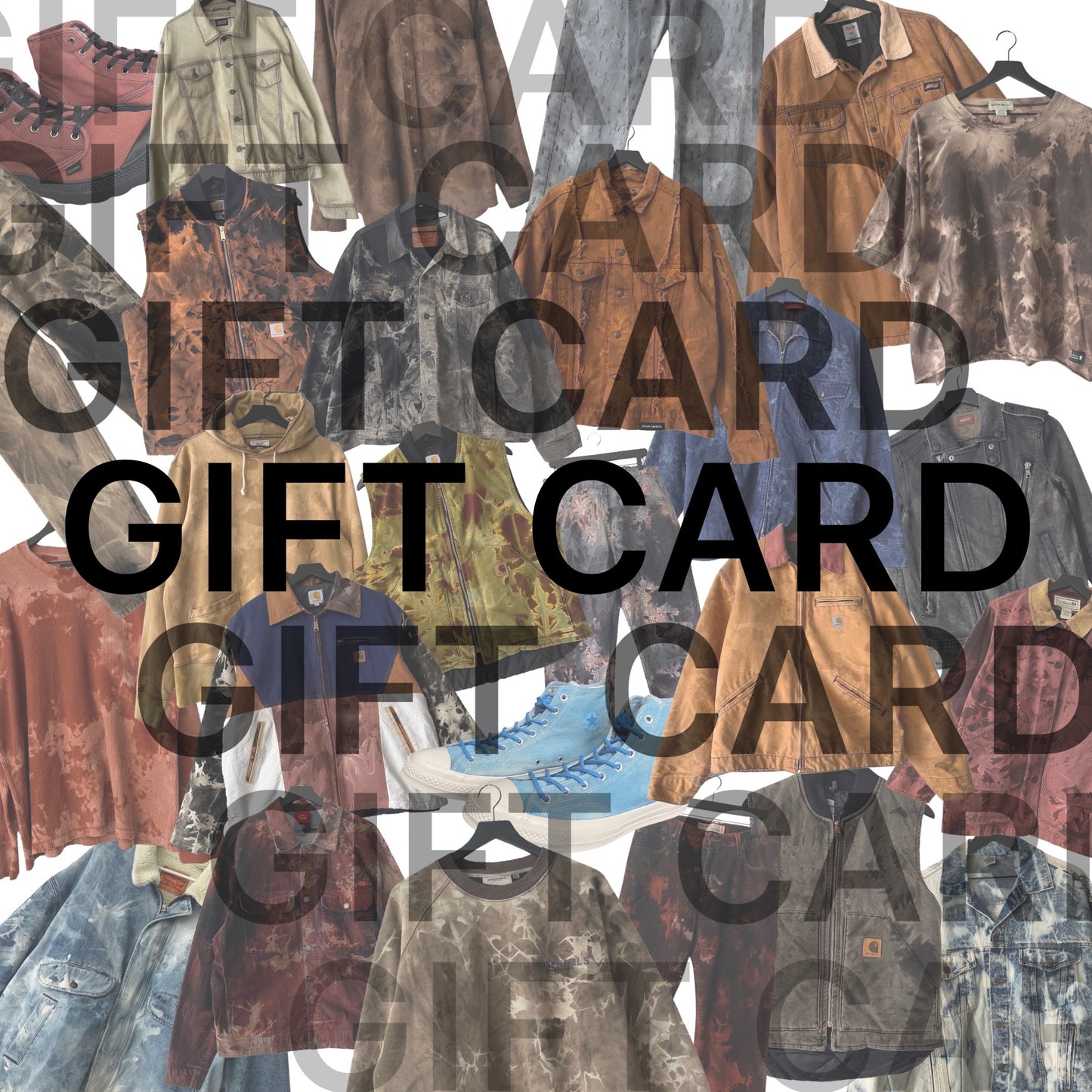 Gift Card /// Plastic Buckettt