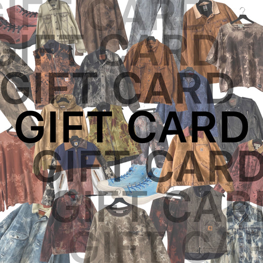 Gift Card /// Plastic Buckettt