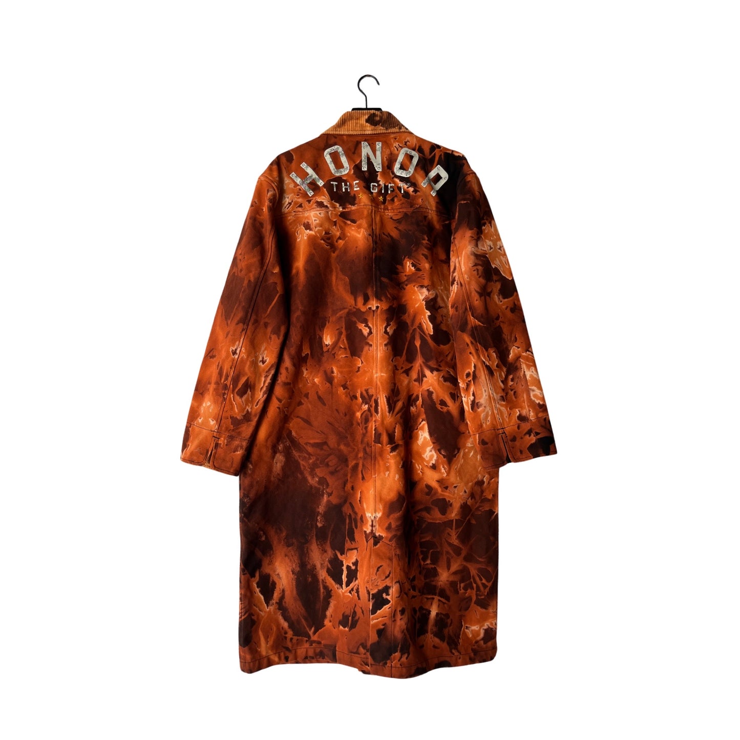 Honor The Gift Canvas Trench Coat in Embers / LARGE