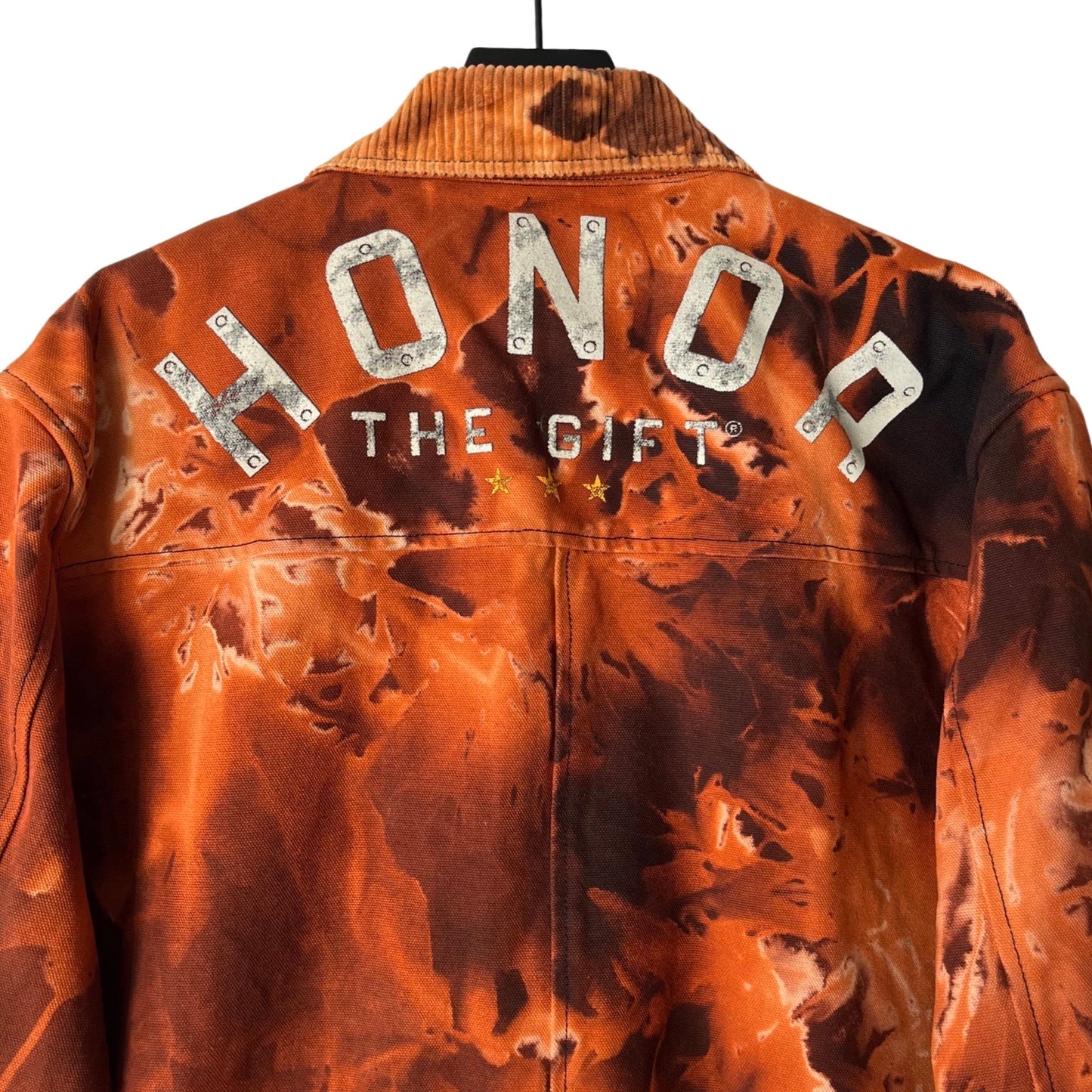 Honor The Gift Canvas Trench Coat in Embers / LARGE