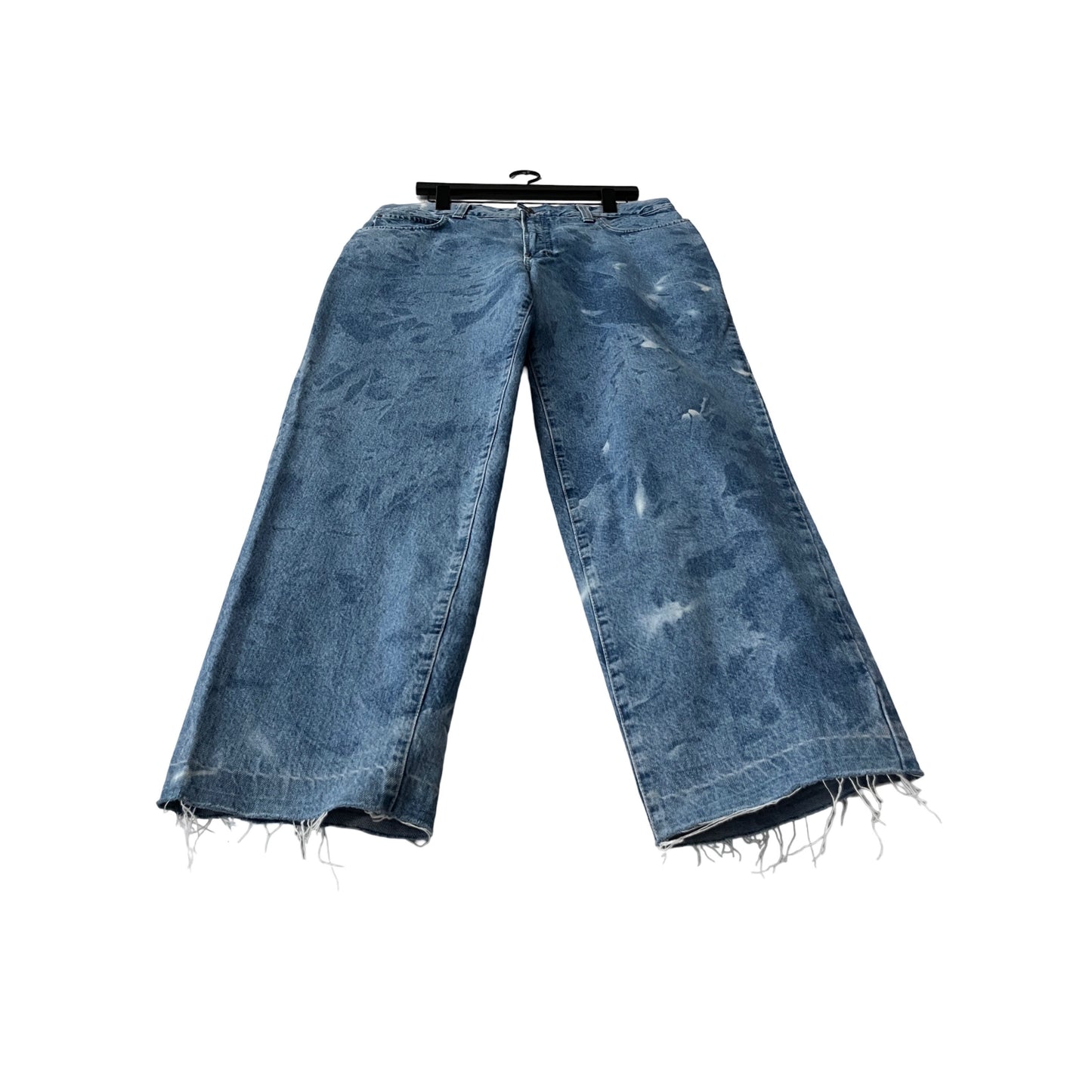 Versace Relaxed Denim Jeans in Whitecap / 36" x 32"