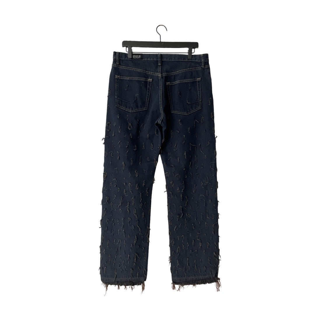 Vans V96 Relaxed Jeans (distressed) in Costa / 34" x 32"