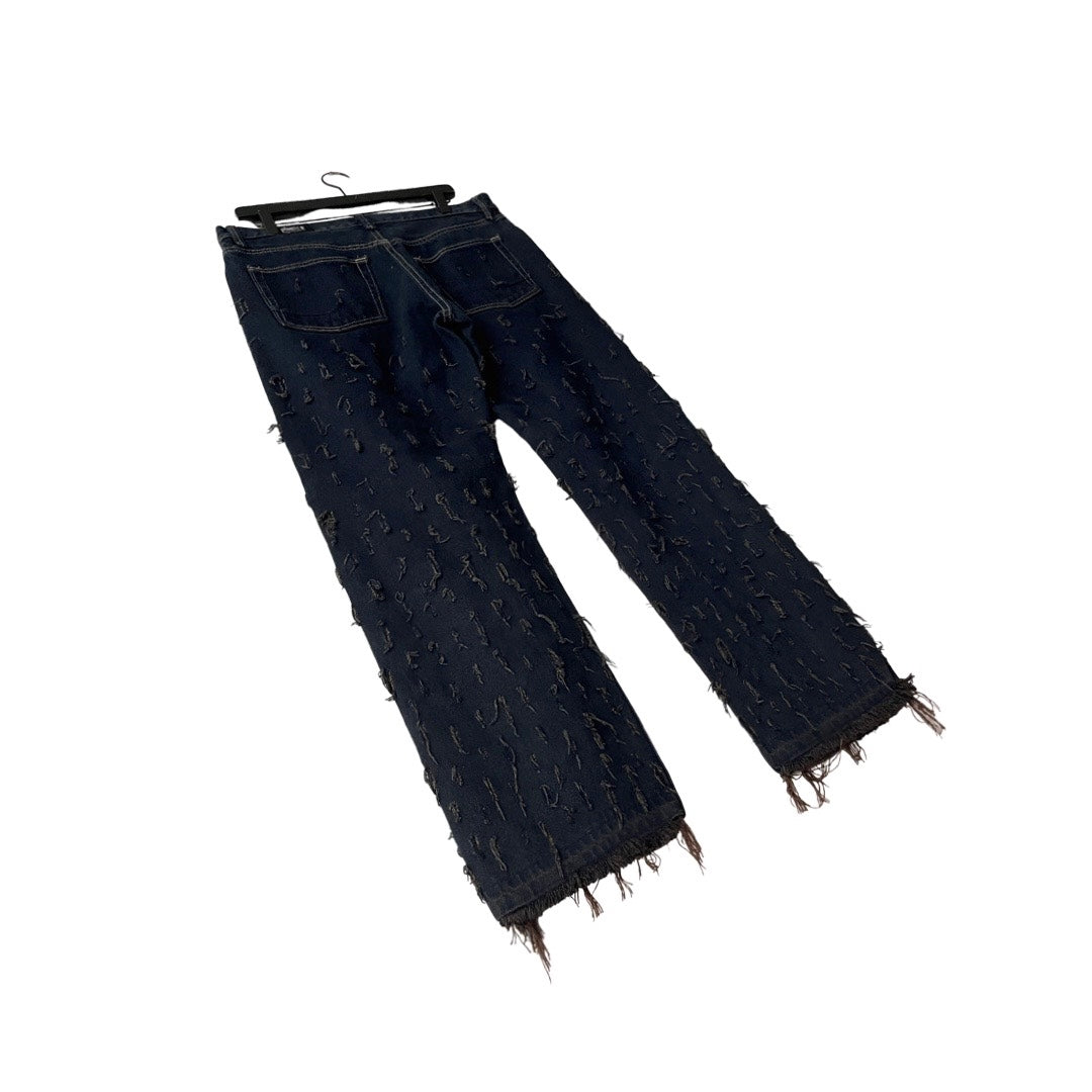 Vans V96 Relaxed Jeans (distressed) in Costa / 34" x 32"