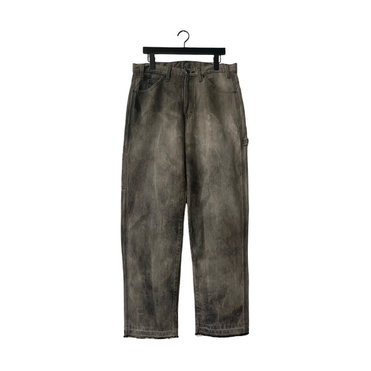 Dickies Durable Triple Stitch Denim Carpenter Pants in Cinder / 34” x 32”