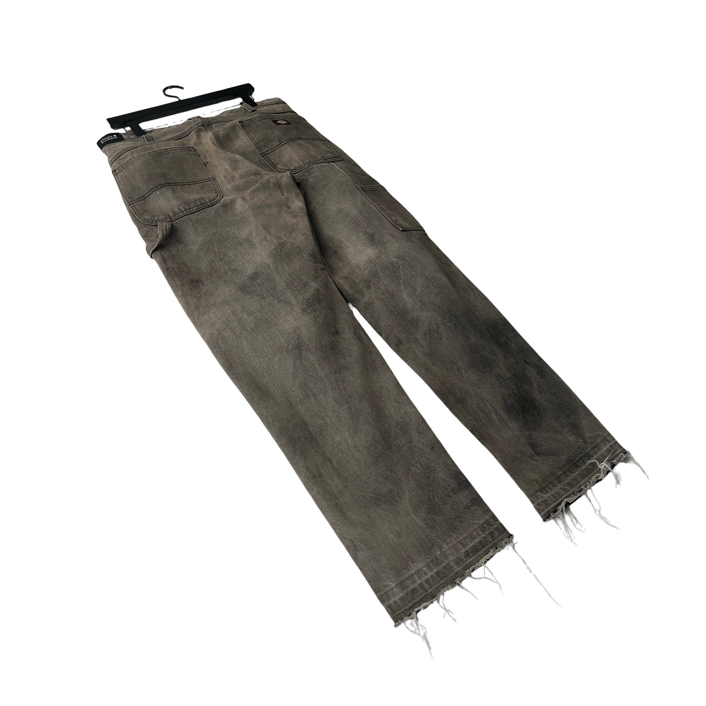 Dickies Durable Triple Stitch Denim Carpenter Pants in Cinder / 34” x 32”