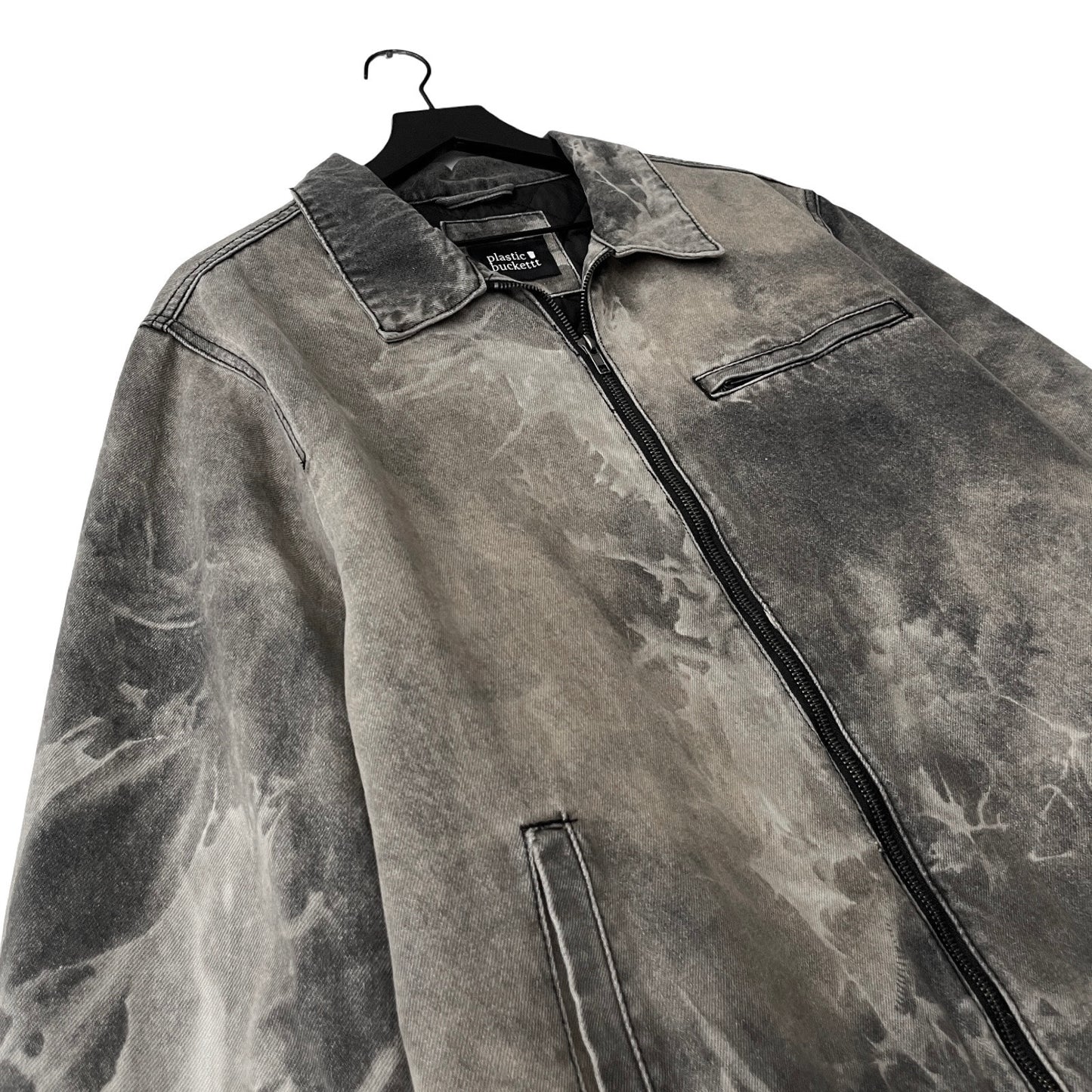 Denim Quilted Workwear Jacket in Dolomite / LARGE